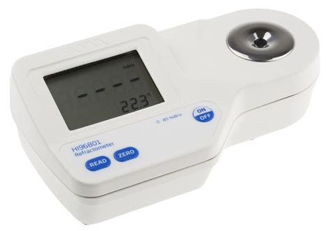 hanna refractometer hi 96801|hanna brix refractometer.